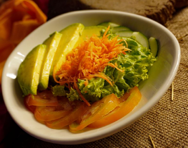 Ensalada de la casa El Llanerito