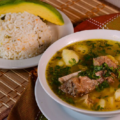 Sopa con acompañante el Llanerito